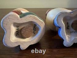 Vintage Miyao Japan Humpty Salt And Pepper Shakers Anthropomorphic Rare MCM