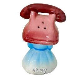 Vintage PY Anthropomorphic Telephone Salt & Pepper Shaker MCM