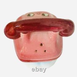 Vintage PY Anthropomorphic Telephone Salt & Pepper Shaker MCM