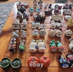 Vintage Salt And Pepper Shakers Lot Of 40 Pairs Novelty