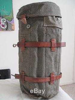 Vintage Salt & Pepper Swiss Army Backpack Acccesory Bag