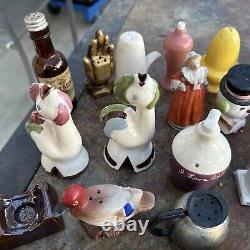 Vintage Salt and Pepper Shakers Lot Of 31 With Extras Classics