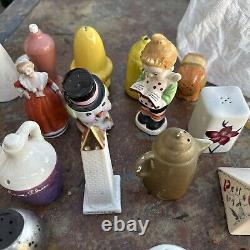 Vintage Salt and Pepper Shakers Lot Of 31 With Extras Classics