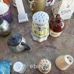 Vintage Salt and Pepper Shakers Lot Of 31 With Extras Classics