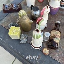 Vintage Salt and Pepper Shakers Lot Of 31 With Extras Classics