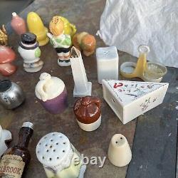 Vintage Salt and Pepper Shakers Lot Of 31 With Extras Classics