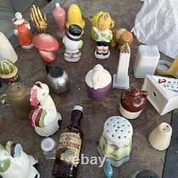 Vintage Salt and Pepper Shakers Lot Of 31 With Extras Classics