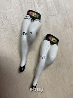 Vintage Seductive Sexy Legs Salt And Pepper Shakers The Ozarks