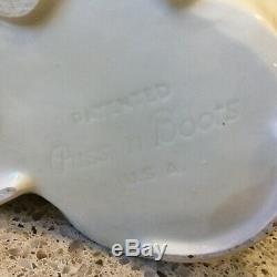 Vintage Shawnee Puss n Boots Cat Cookie Jar Creamer Salt Pepper EX COND