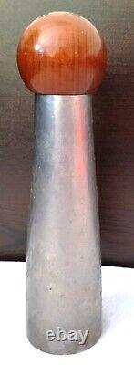 Vintage Stainless Salt and Pepper Grinder, Pepper Mill, Collectible