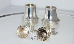 Vintage Tiffany & Co. Sterling Silver Salt & Pepper Shakers