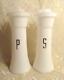 Vintage Tupperware Hourglass 6 Salt & Pepper Shakers Nos