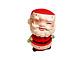 Vintage Winking Santa Stackable Salt & Pepper Shakers Very rare no S & P C Cane