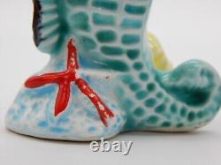 Vtg Artmark Anthropomorphic Seahorse Salt And Pepper Shakers Ceramic Japan T595