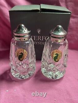 Waterford Crystal Colleen Salt & Pepper Shakers with Original Box