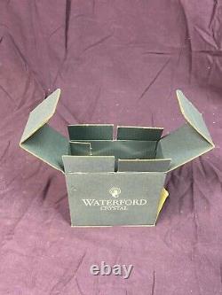 Waterford Crystal Colleen style Salt and Pepper shakers Original box