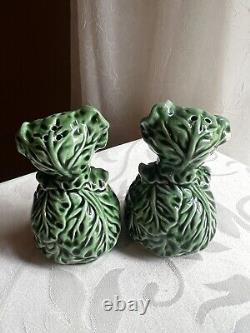 Wow Rare Lefton Cabbage Cuties Salt And Pepper Shaker Set (L2)