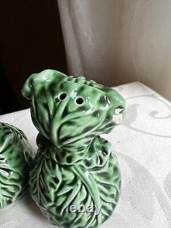 Wow Rare Lefton Cabbage Cuties Salt And Pepper Shaker Set (L2)